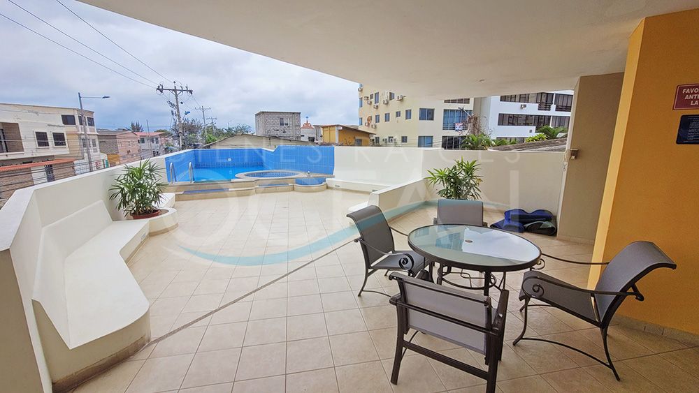 SE ALQUILA PRECIOSO DEPARTAMENTO COMPLETAMENTE EQUIPADO A POCOS PASOS DE LA PLAYA UBICADO EN SAN LORENZO - SALINAS - Imagen 11