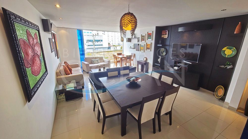 SE ALQUILA PRECIOSO DEPARTAMENTO COMPLETAMENTE EQUIPADO A POCOS PASOS DE LA PLAYA UBICADO EN SAN LORENZO - SALINAS - Imagen 7