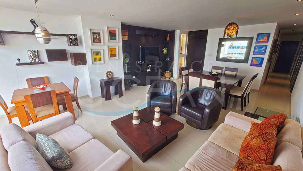 SE ALQUILA PRECIOSO DEPARTAMENTO COMPLETAMENTE EQUIPADO A POCOS PASOS DE LA PLAYA UBICADO EN SAN LORENZO - SALINAS - Imagen 5