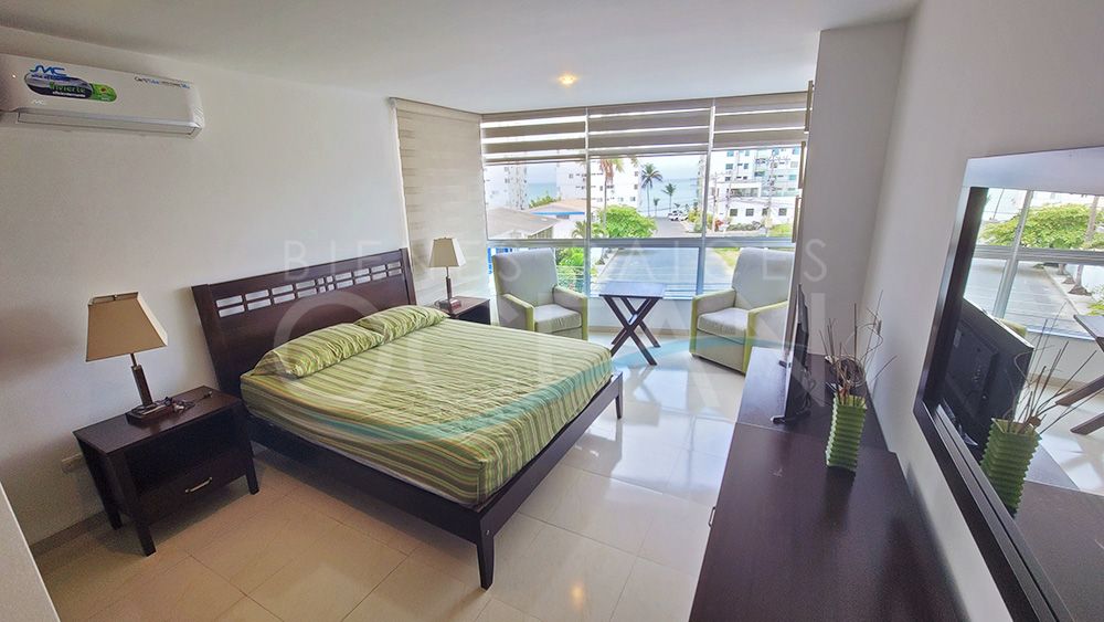 SE ALQUILA PRECIOSO DEPARTAMENTO COMPLETAMENTE EQUIPADO A POCOS PASOS DE LA PLAYA UBICADO EN SAN LORENZO - SALINAS - Imagen 8